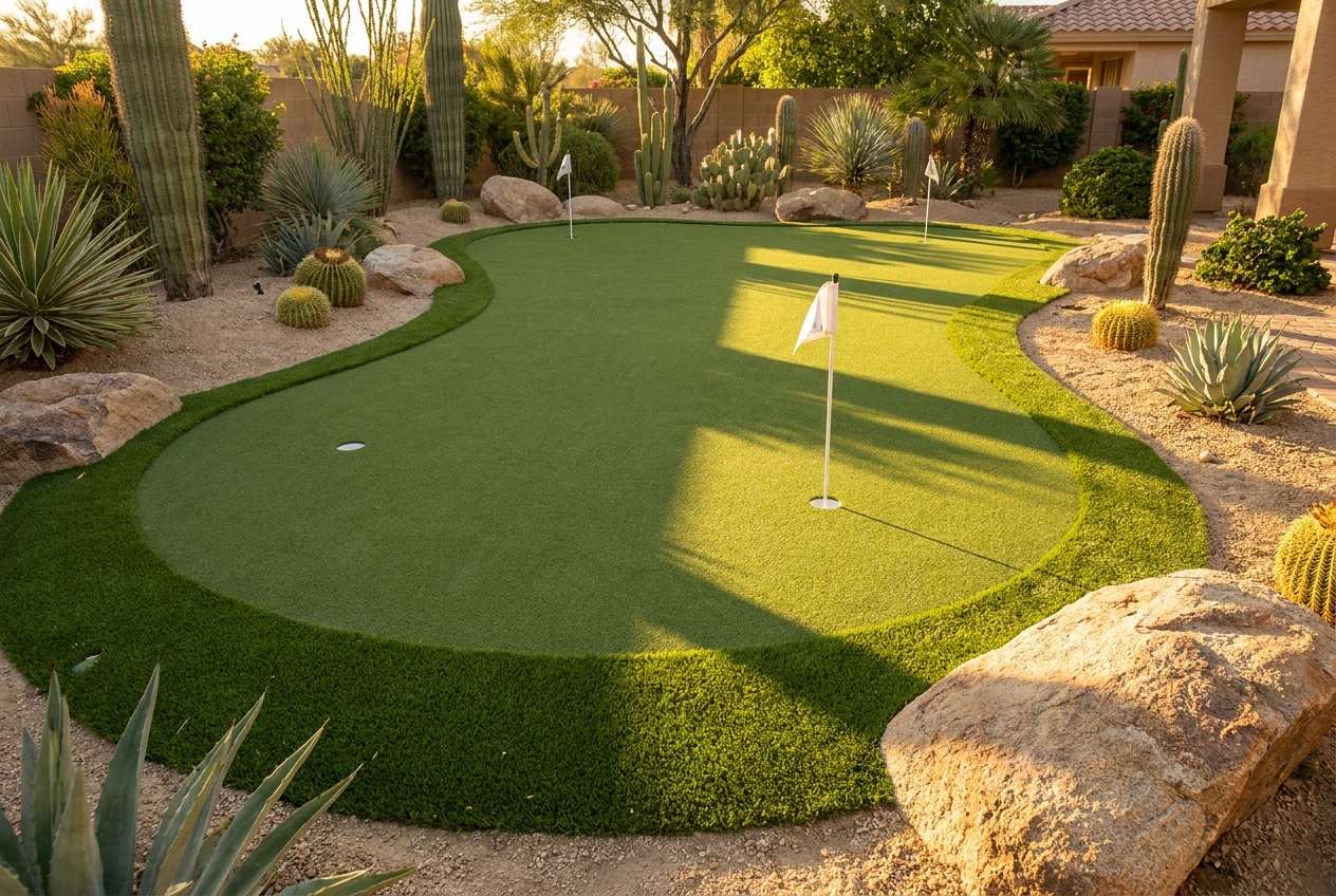 Synthetic Putting Greens in Sun City West AZ